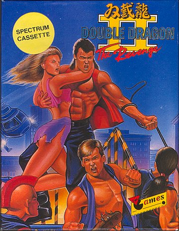 Double Dragon 2: The Revenge - Spectrum 48K Cover & Box Art