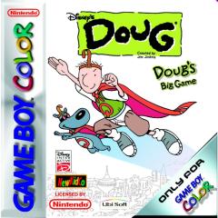 Doug's Big Game - Game Boy Color Cover & Box Art