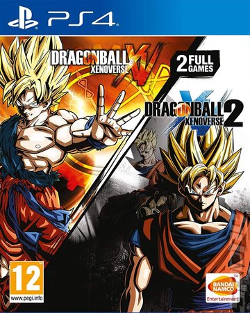 Dragon Ball Xenoverse and Dragon Ball Xenoverse 2 - PS4 Cover & Box Art