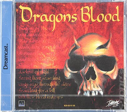 Dragon's Blood - Dreamcast Cover & Box Art