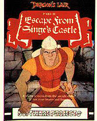 Dragon's Lair 2: Escape From Singe's Castle - Spectrum 48K Cover & Box Art