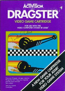 Dragster - Atari 2600/VCS Cover & Box Art