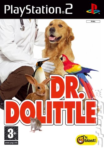 Dr Dolittle - PS2 Cover & Box Art