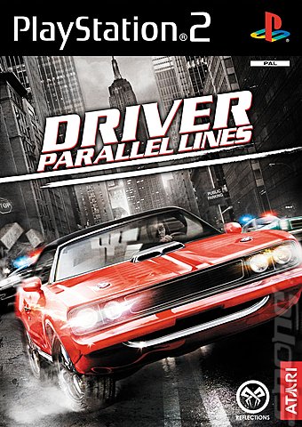 Driver: Parallel Lines - PS2 Cover & Box Art