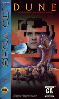 Dune - Sega MegaCD Cover & Box Art