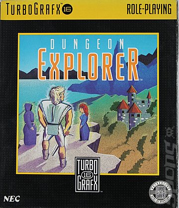 Dungeon Explorer - NEC PC Engine Cover & Box Art