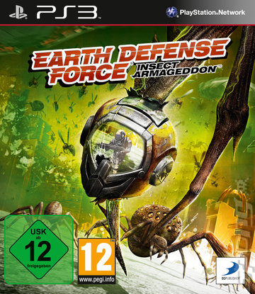 Earth Defence Force: Insect Armageddon - PS3 Cover & Box Art