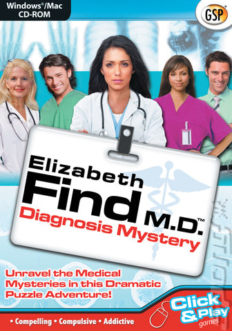 Elizabeth Find MD - Diagnosis Mystery - PC Cover & Box Art