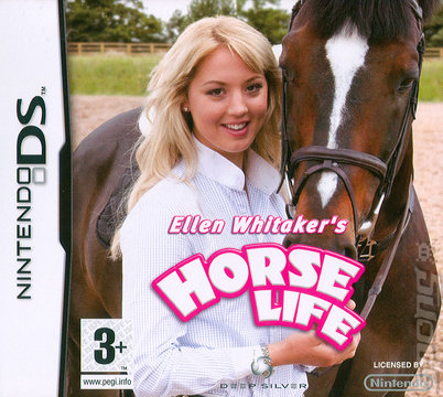 Ellen Whitaker's Horse Life - DS/DSi Cover & Box Art