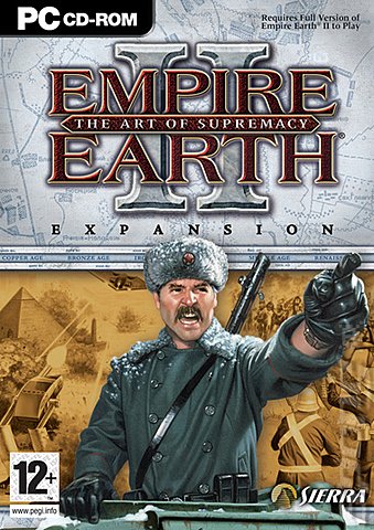 Empire Earth II: The Art of Supremacy - PC Cover & Box Art