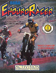 Enduro Racer - Spectrum 48K Cover & Box Art
