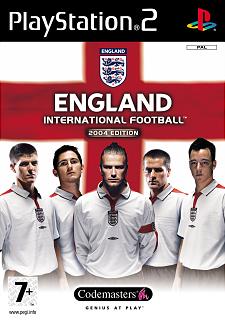 England International Football - PS2 Cover & Box Art