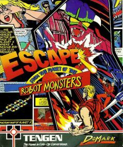 Escape from the Planet of the Robot Monsters - Amiga Cover & Box Art
