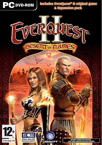 Everquest 2: Desert of Flames - PC Cover & Box Art