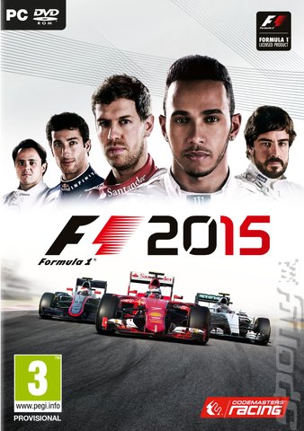 F1 2015 - PC Cover & Box Art