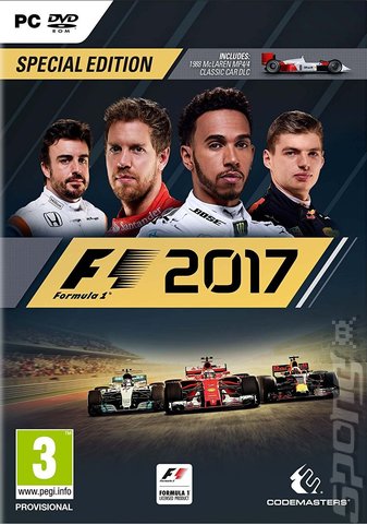 F1 2017 - PC Cover & Box Art