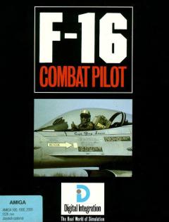 F-16 Combat Pilot - Amiga Cover & Box Art