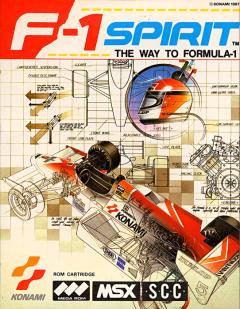 F-1 Spirit - MSX Cover & Box Art