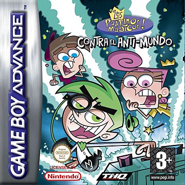 Fairly Odd Parents: Clash With the Anti-World - GBA Cover & Box Art