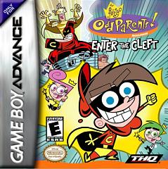 Fairly Odd Parents: Enter the Cleft - GBA Cover & Box Art