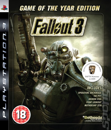 Fallout 3: Game of the Year Edition - PS3 Cover & Box Art
