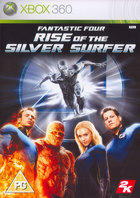 Fantastic Four: Rise of the Silver Surfer - Xbox 360 Cover & Box Art