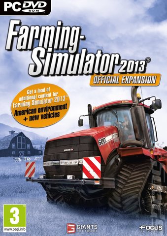Farming Simulator 2013: Official Expansion - PC Cover & Box Art