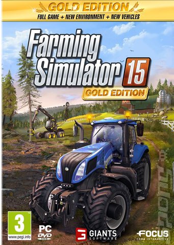 Farming Simulator 15: Gold Edition - PC Cover & Box Art