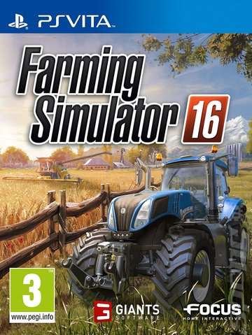 Farming Simulator 16 - PSVita Cover & Box Art