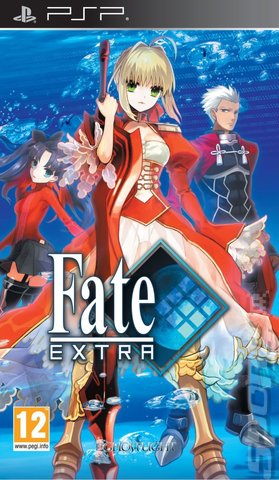 Fate: Extra - PSP Cover & Box Art