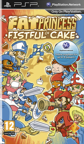 Fat Princess: Fistful of Cake - PSP Cover & Box Art