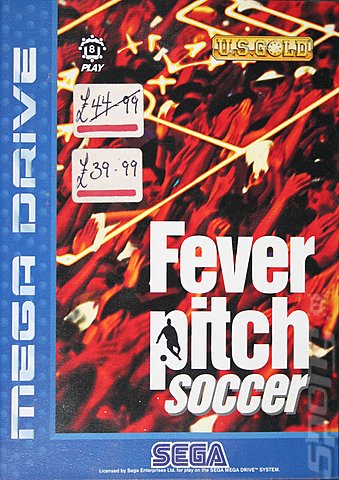 Fever Pitch Soccer - Sega Megadrive Cover & Box Art