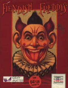 Fiendish Freddy's Big Top of Fun - C64 Cover & Box Art