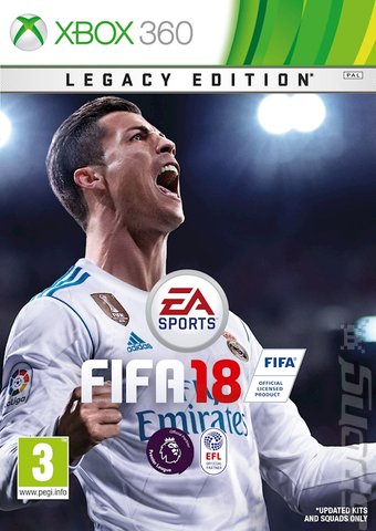 FIFA 18 - Xbox 360 Cover & Box Art