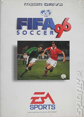 FIFA 96 - Sega Megadrive Cover & Box Art