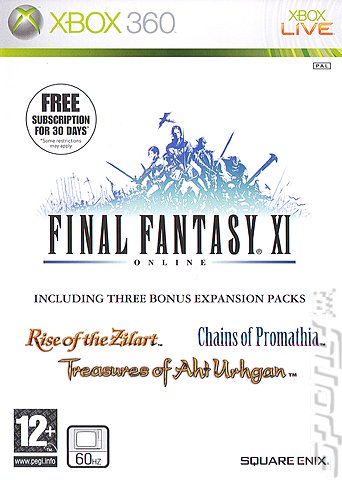 Final Fantasy XI Online - Xbox 360 Cover & Box Art