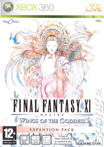 Final Fantasy XI: Wings of the Goddess - Xbox 360 Cover & Box Art