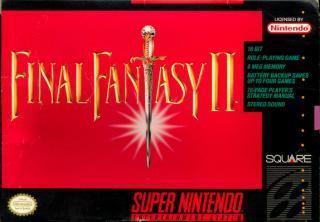 Final Fantasy IV - SNES Cover & Box Art