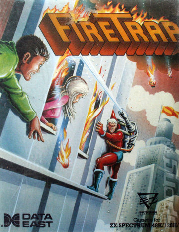 Firetrap - Spectrum 48K Cover & Box Art