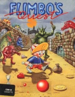 Flimbo's Quest - C64 Cover & Box Art