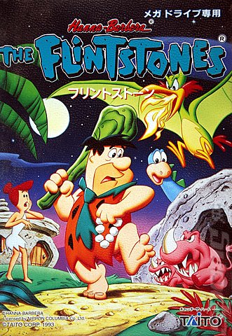 Flintstones, The - Sega Megadrive Cover & Box Art