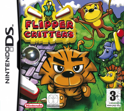 Flipper Critters - DS/DSi Cover & Box Art