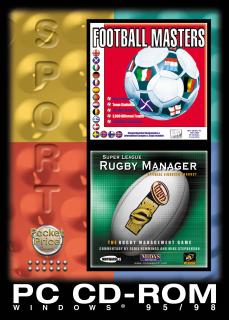 Football Masters And Championship Rugby Manager - PC Cover & Box Art