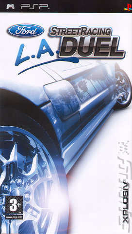 Ford Street Racing: LA Duel - PSP Cover & Box Art