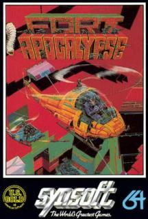 Fort Apocalypse - C64 Cover & Box Art