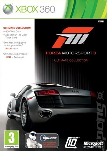 Forza Motorsport 3: Ultimate Collection - Xbox 360 Cover & Box Art