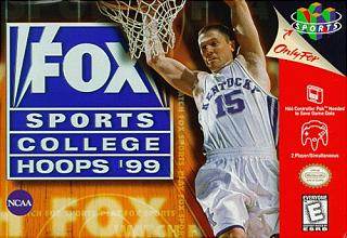 Fox Sports College Hoops '99 - N64 Cover & Box Art