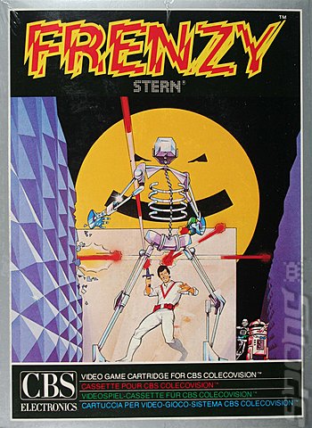 Frenzy - Colecovision Cover & Box Art