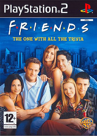 Friends: The One With All The Trivia - PS2 Cover & Box Art