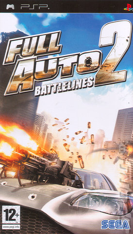 Full Auto 2: Battlelines - PSP Cover & Box Art